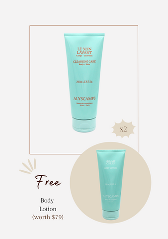 SET 8: Cleansing Care Body and Hair x2 (Comes with FREE gift: Body Lotion Worth S$79)